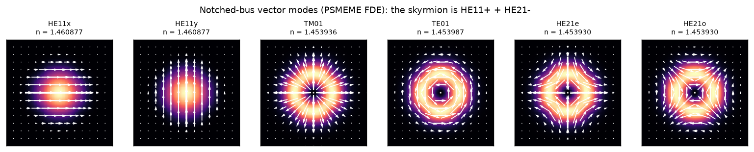 bus vector modes